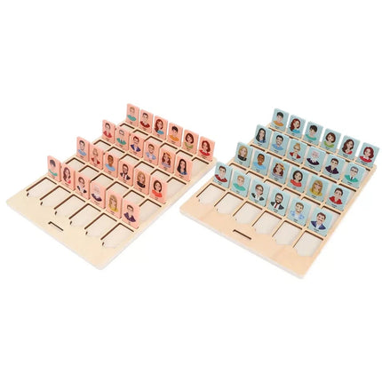 Wooden Guessing Game Board – Logical Thinking Training Toy for Kids