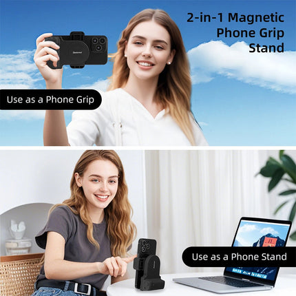 Universal Bluetooth Camera Grip Selfie Shutter Stabilizer for Smartphones