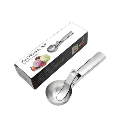 Multifunctional Stainless Steel 2-in-1 Ice Cream Scoop & Dessert Maker