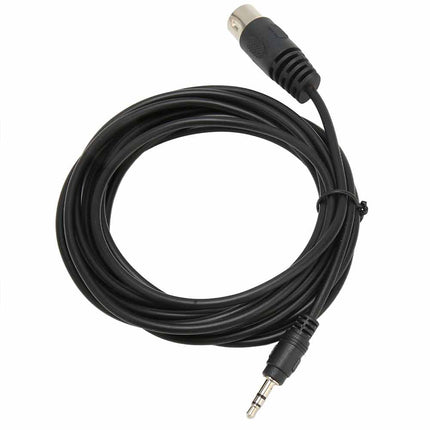 7-Pin DIN MIDI Male to 3.5mm Male Stereo Cable - 1.5m HiFi Plug & Play