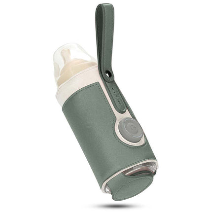 Adjustable USB Baby Bottle Warmer, Portable Travel Heater for Milk Pouch Bag
