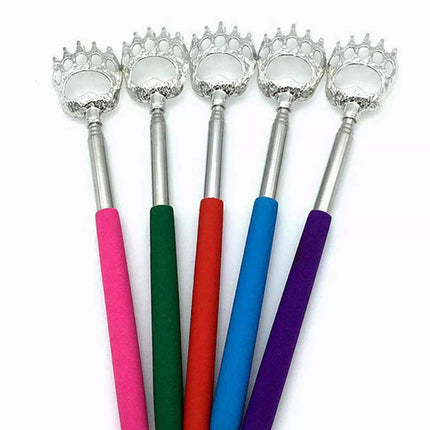 Extendable Bear Claw Back Scratcher, Portable Telescopic Massage Tool for Itch Relief