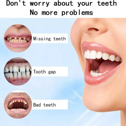 Comfort Fit Silicone Denture Set for Dentures & Veneers