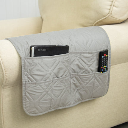 6-Pocket Sofa Arm Rest Organizer Holder for Remote, Chair & Couch