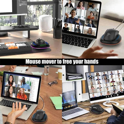 Mechanical Mouse Jiggler Undetectable w/ Timer & Auto Mover