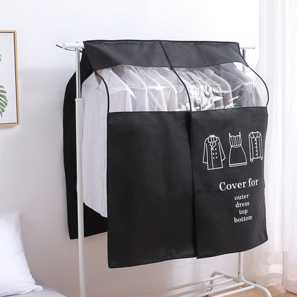 Clear Clothes Rail Cover Hanging Garment Rack Storage Protector for Coats