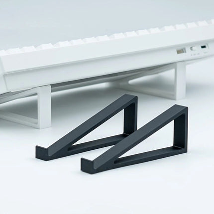 1 Pair Raised Keyboard Angle Riser Portable Monitor Holder Black