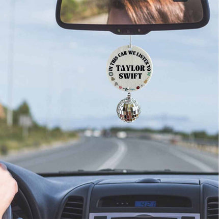 Taylor Swift Car Air Freshener | Eras Tour Ornament & Aromatherapy Deodorizer for Car, Closet, Room