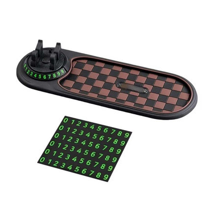 Universal Rotating Phone Holder & Dashboard Pad - Non-Slip Car Mount for GPS Navigation
