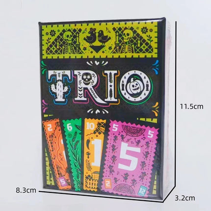 Trio Family Card Game – 2024 Nominee, Fun Party Game for 3-6 Players