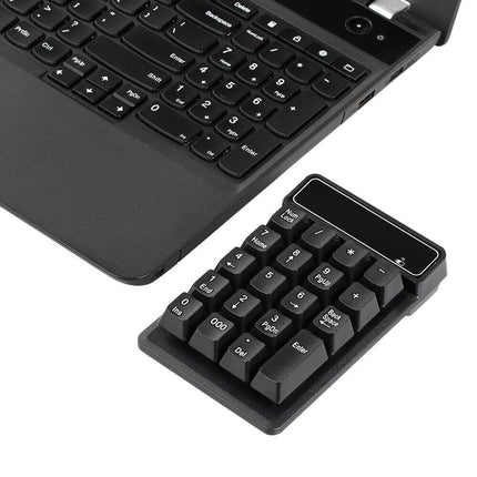 2.4GHz Wireless Mechanical Feel 19-Key Numeric Keypad