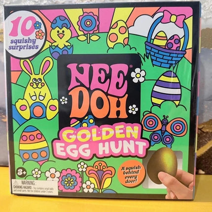 Easter Golden Egg Hunt Mystery 10 Squishy Surprises 4 Eggs Collectible Gift