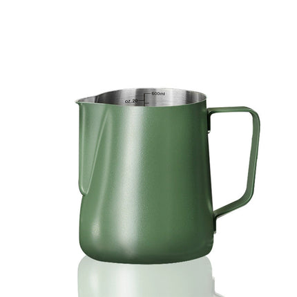 600ML Stainless Steel Coffee Milk Jug Pitcher for Latte Espresso Frothing