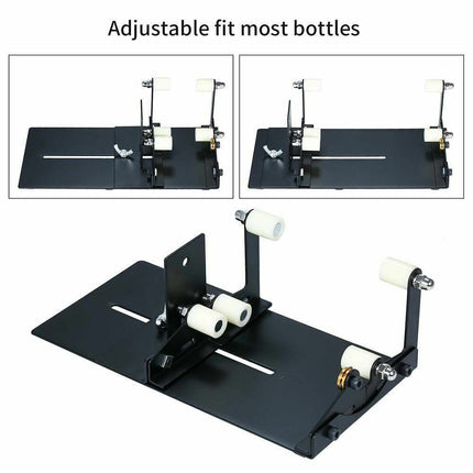 Adjustable Glass Bottle Cutter Kit with 5 Wheels Round Cutting Tool