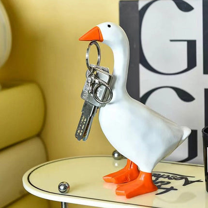 Magnetic Resin Goose Key Holder | Cute Home Decor & Housewarming Gift