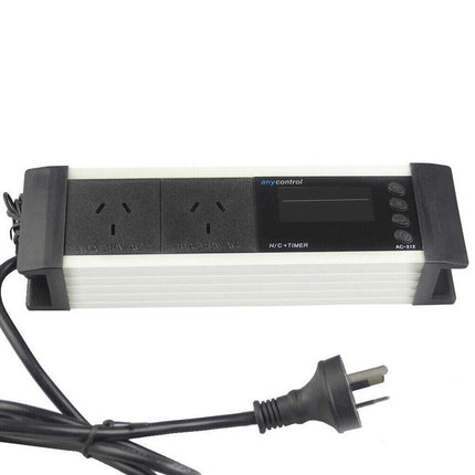 LCD Digital Day/Night Timer Temperature Thermostat for Reptile Aquarium