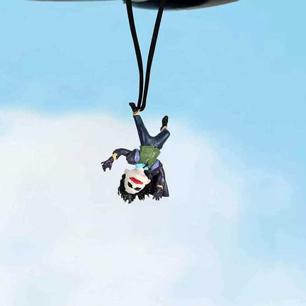 Joker Action Figure Car Accessory - Decorative Hanging Pendant for Rearview Mirror Interior Decor