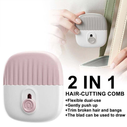 2 in 1 Baby Hair Trimmer Comb – Trim Bangs & Broken Hair
