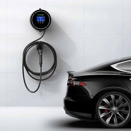 Type 2 EV Charger Cable Holder - Wall Mounted Organizer