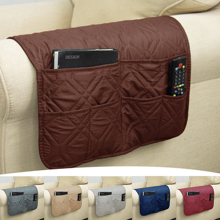 6-Pocket Sofa Arm Rest Organizer Holder for Remote, Chair & Couch