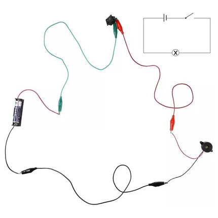 Electric Circuit Motor Kit, Science Experiment Educational STEM Toy