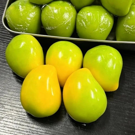 2Pcs Color Changing Mango Squishy Stress Ball Fidget Toy ASMR Sensory Gift