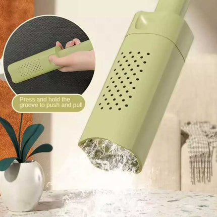 Foldable Hand-Wash Mini Mop, Portable Self-Wringing Small Mop for Kitchen