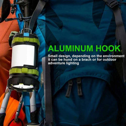 Rechargeable LED Camping Lantern Tent Light with Phone Power Bank