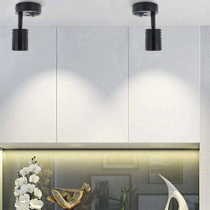 2x 12V LED Reading Spot Lights for Interior Use in Caravan, Camper, Motorhome, and Boat