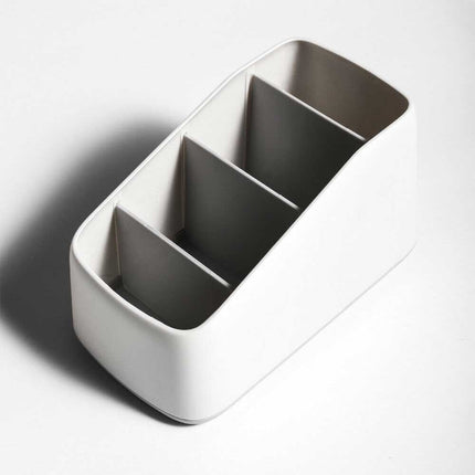 3 Grid Desktop TV Remote Control Holder Storage Box - Table Organizer Tidy Case for Living Room