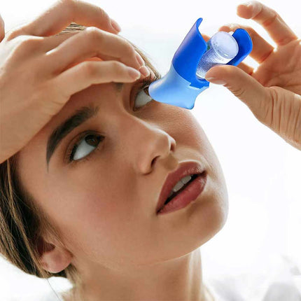 Portable Reusable Eye Drop Bottle Dispenser Aid