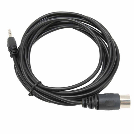 7-Pin DIN MIDI Male to 3.5mm Male Stereo Cable - 1.5m HiFi Plug & Play
