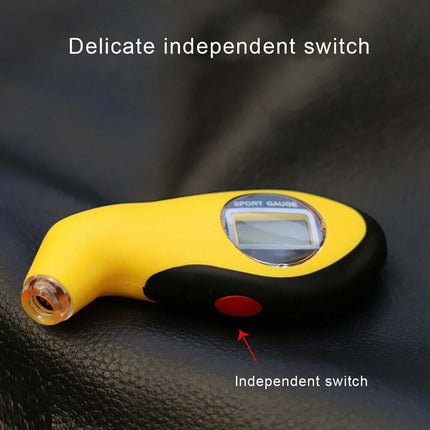 Digital Tire Pressure Gauge | Precision PSI Meter for Car, Bike & Truck | Backlit LCD