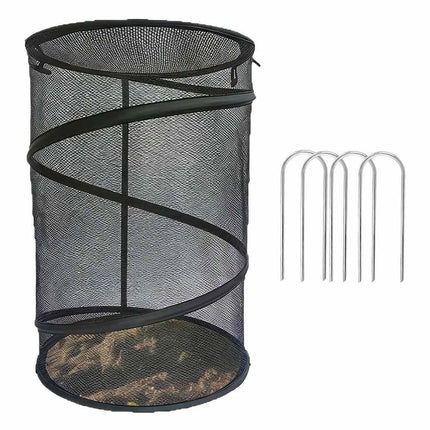 Pop-Up Garden Mesh Plant Cover Foldable Netting for Vegetable Protection