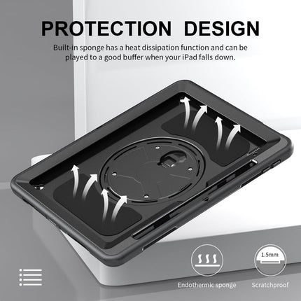 Rugged Shockproof Case for iPad Pro 13 M5(2025)/M4(2024) with Kickstand