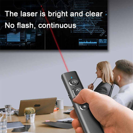 Wireless Presenter Remote, Power Point Clicker for PC/Mac/Laptop