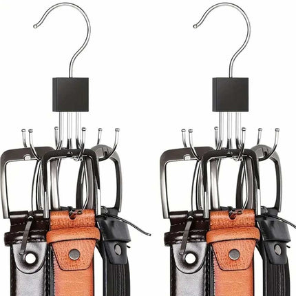 2PCS Hanger Belt Organizer Rack – Space Saving Closet Hooks