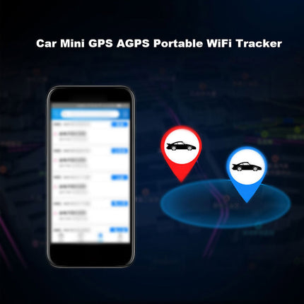 Car & Pet GPS Tracker | Mini Design, Real-Time Location & Anti-Lost Alert