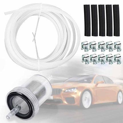 4M Fuel Hose Line Kit with Clip & Filter for Diesel Heater