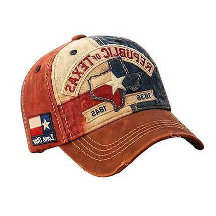 Lone Star Texas Republic Baseball Cap 1836-1845 Unisex Hat