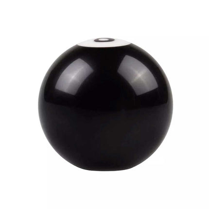 8-Ball Pool Billiard Shift Knob with Brass Inserts - Universal Manual Gear Stick for Most Cars