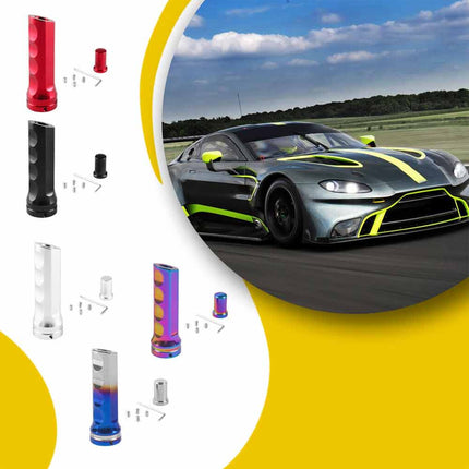 Universal Aluminum Alloy Car Handbrake Cover | Anti-Slip Grip Sleeve for Easy Installation & Style Upgrade
