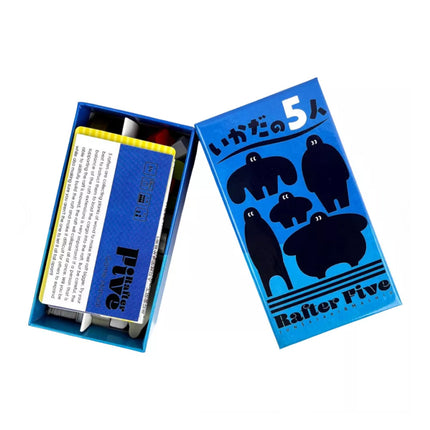 Rafter Five Action Building Board Game for 1-6 Players Party Cards Game