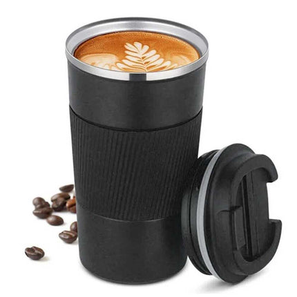 510ml Stainless Steel Vacuum Insulated Travel Mug, Thermal Coffee Tea Cup Leak-Proof