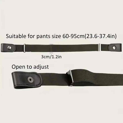 Traceless Invisible Elastic Belt for Jeans, Women & Men