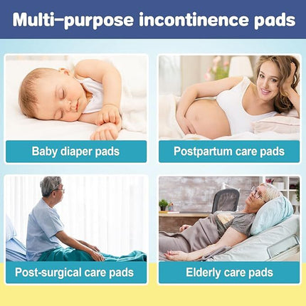 40-160PK Adult Incontinence Disposable Bed Pads Underpads for Protection