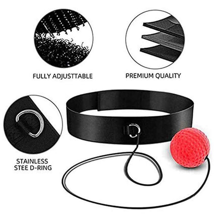 2x Reflex Ball on String – Improve Hand-Eye Coordination & Reaction