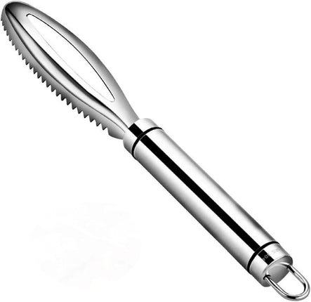 Multifunctional 304 Stainless Steel Fish Scaler & Kitchen Tool
