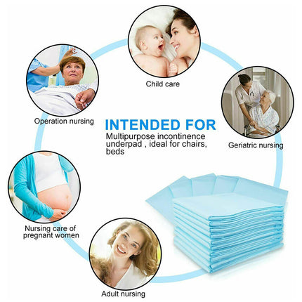 40-160PK Adult Incontinence Disposable Bed Pads Underpads for Protection