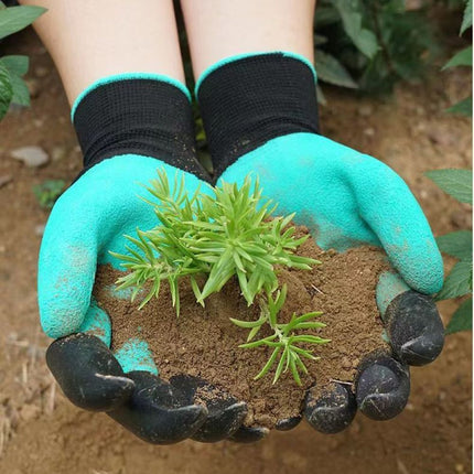 Anti-Slip Gardening Gloves with Claws Wear-Resistant Waterproof for Planting